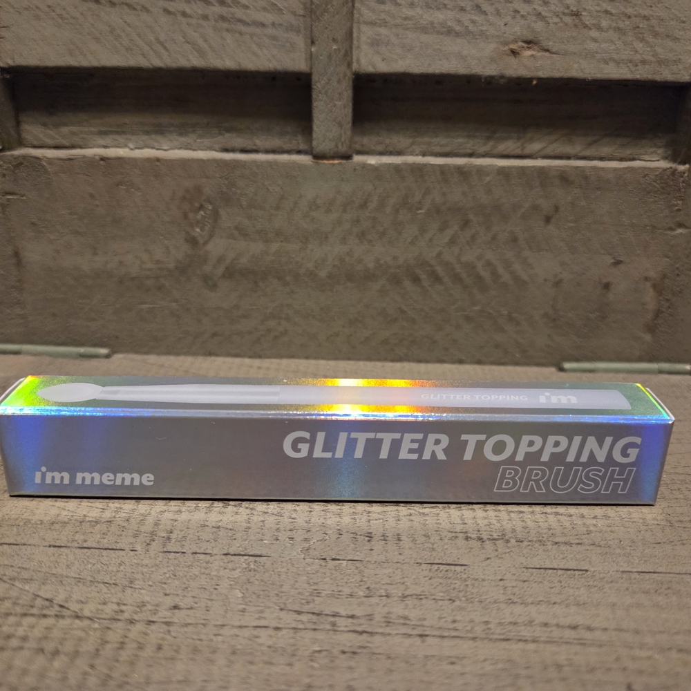 Glitter Topping Brush - Silver